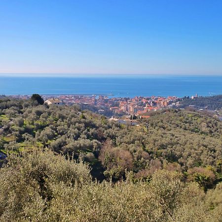 فيلا La Vivagna - Casa Vista Mare Tra Gli Ulivi Leivi المظهر الخارجي الصورة