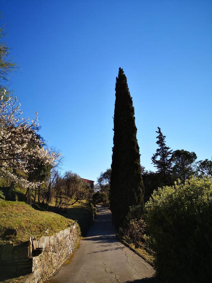 فيلا La Vivagna - Casa Vista Mare Tra Gli Ulivi Leivi المظهر الخارجي الصورة